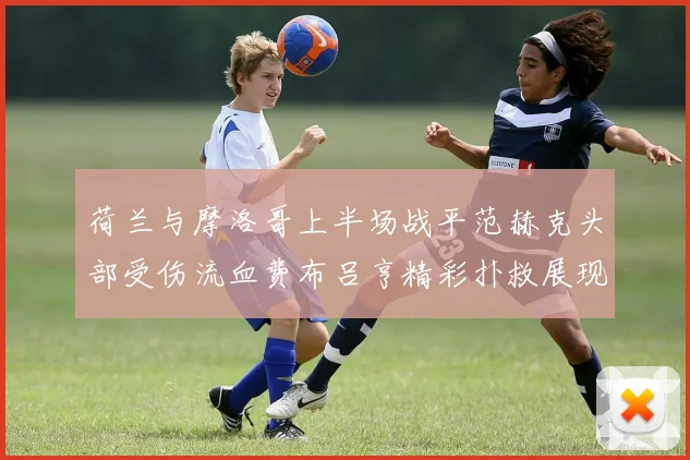 荷兰与摩洛哥上半场战平范赫克头部受伤流血费布吕亨精彩扑救展现实力